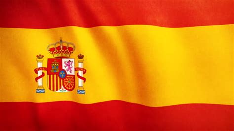 Die spanische flagge, bandera de españa, ist auch als la rojigualda bekannt. Spanische Flagge Stock-Videos und B-Roll-Filmmaterial ...