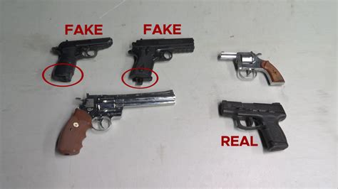 I Team Differences Between A Fake Gun And A Real Gun