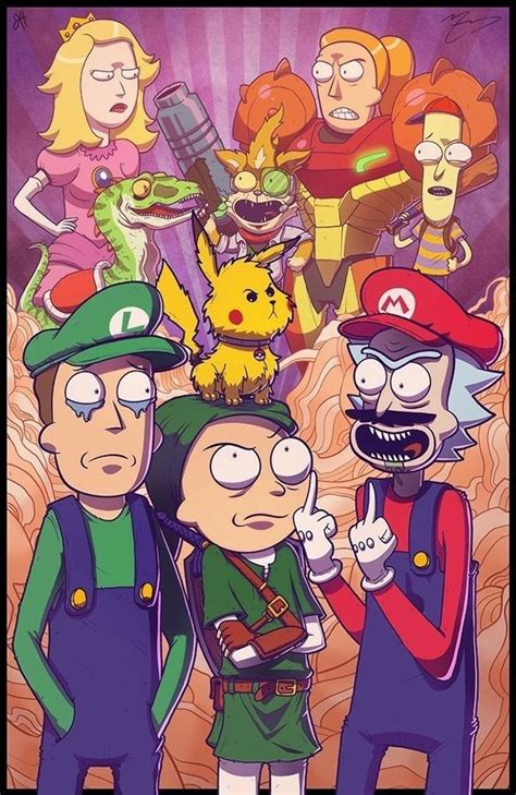 Pin By Prajedes Ceballos Iii On Rick And Morty Rick Morty Crossover