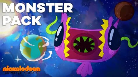 Monster Pack Nick Animated Shorts Youtube Animation Monster Shorts