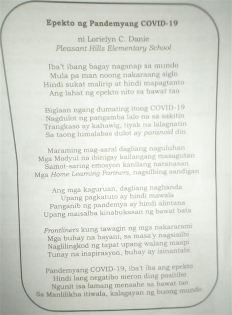 Panuto Sagutin Nang Buong Pangungusap Ang Bawat Tanong Tungkol Saan