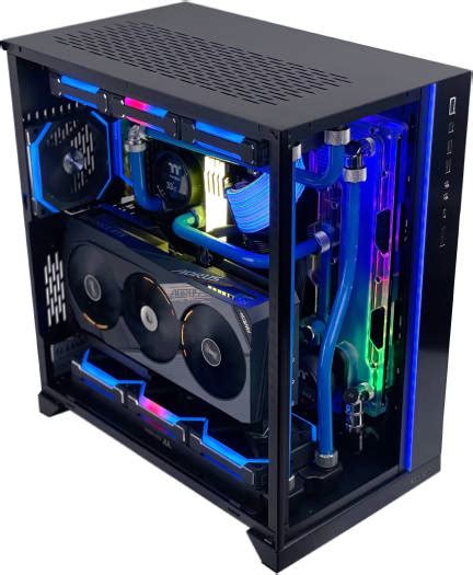 Extreme Custom Water Cooling Gaming Pc Amd Ryzen 9 7950x3d 57ghz Max