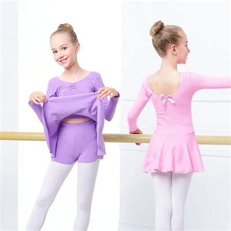 Ballet Leotards For Girls Toddler Dance Wear Clothes Cute Separated