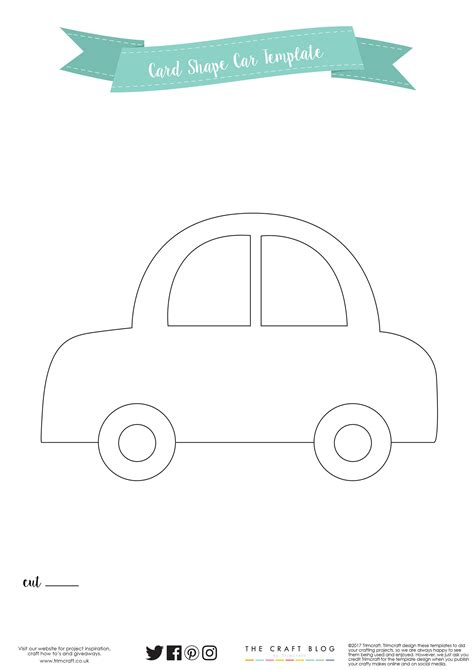 Free Printable Car Template