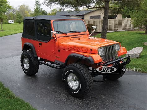 1987 Jeep Wrangler Laredo Auburn Spring 2019 Rm Auctions