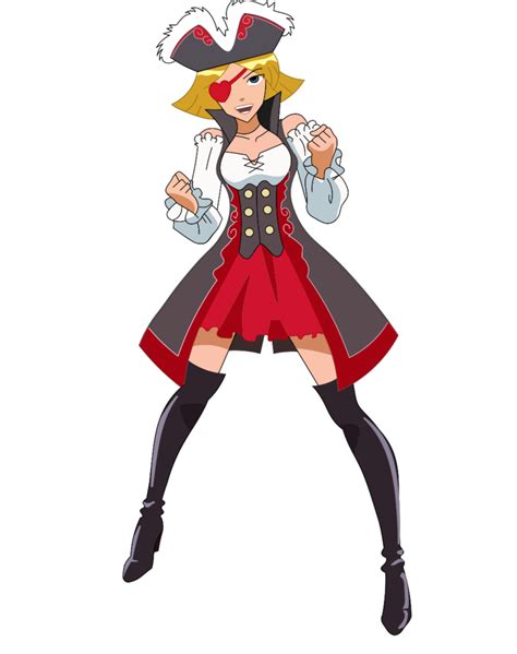 Totally Spies Clover Pirate On