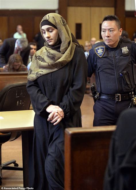 Marathon Bombing Suspects Sister Faces Nyc Judge Daily Mail Online