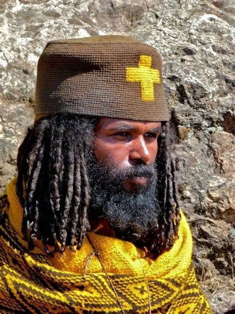 Ethiopian Monk Rastafari Long Hair Styles Ethiopia