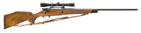 Kleinguenther Model K14 Bolt Action Rifle With Scope Rock Island Auction