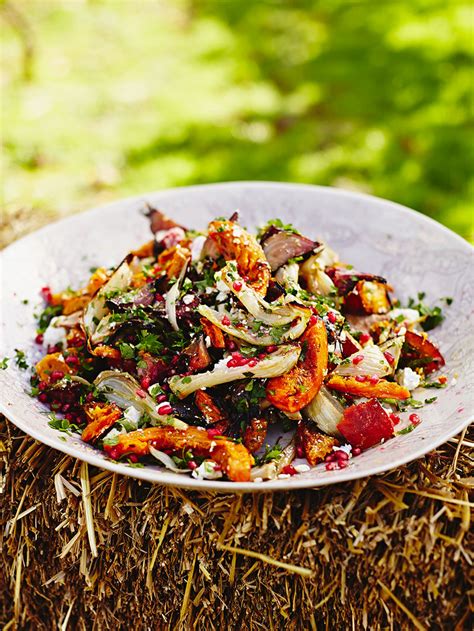 Harvest Salad Vegetables Recipes Jamie Oliver