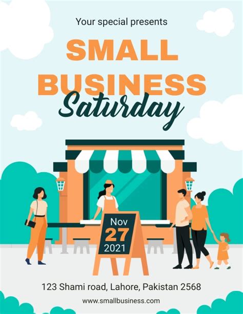 Copy Of Indie Small Business Saturday Flyer Postermywall