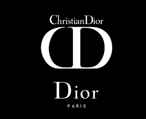 Christian Dior Paris Brand Logo White Design Symbol Luxury Clothes