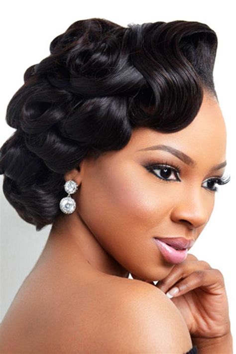 17 Marvelous Black Wedding Hairstyles Bridesmaids