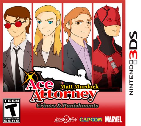 “time for spiderman theories,” said another. Ace Attorney - Matt Murdock by LouisGun on DeviantArt