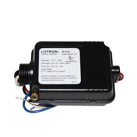 Lutron Pp 277h Power Pack 277v Input 24vdc Output 24v Occupancy Sensor