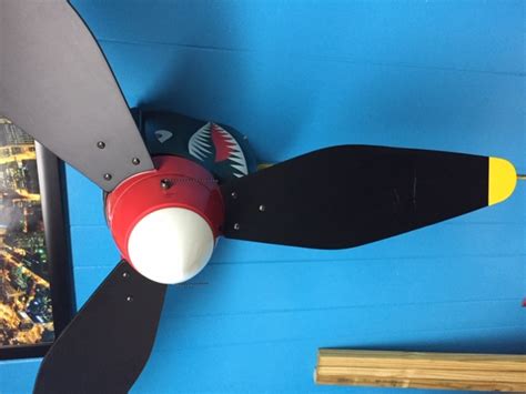 Aircraft Propeller Ceiling Fan Shelly Lighting