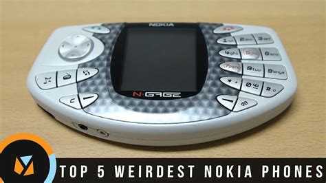 Top 5 Weirdest Nokia Phones Youtube
