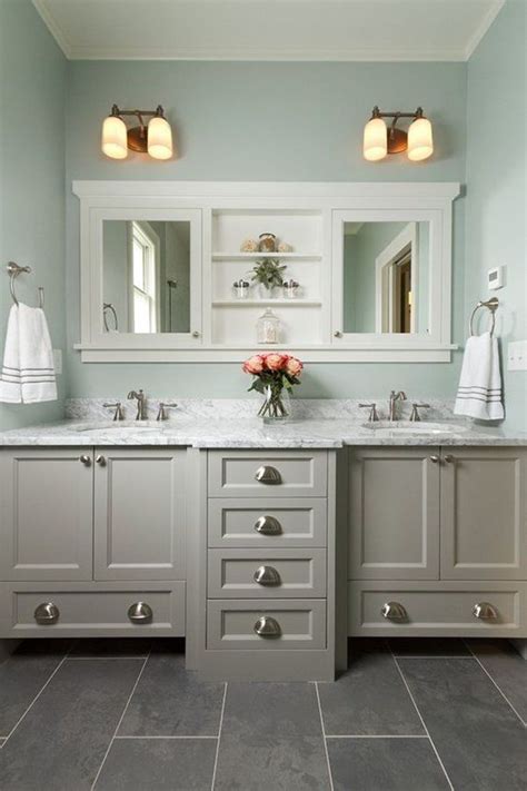 Bring your bathroom title ideas to reality. 20 Stylish Mint Green Bathroom Ideas # ...