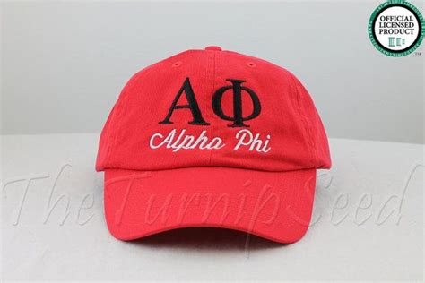 Alpha Phi Sorority Baseball Cap Custom Color Hat And Etsy Alpha Phi Sorority Alpha Phi Phi