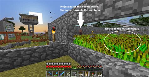 This is a realy easy step by step tutorial on how to make a minecraft xp farm. Iron Farm Too Close To Wheat Farm? - Survival Mode ...