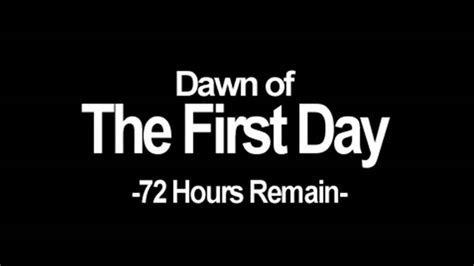 Dawn Of The First Day Discords Return Youtube