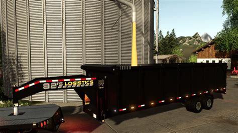 Fs19 20ft Gooseneck Tipper Trailer 10 Fs 19 And 22 Usa Mods Collection