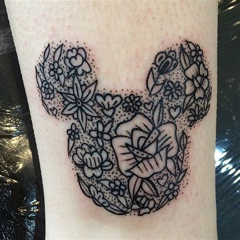 Image Source Instagram User Becksfoster Mickey Tattoo Disney Tattoos