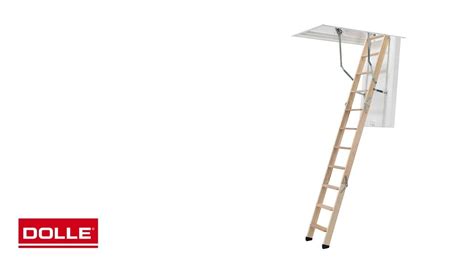 Loft Ladder Clickfix 76 Gold From Dolle Youtube