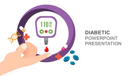 Innovative Diabetic Powerpoint Presentation Template