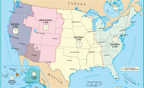 Proposed Simplified Time Zone Map Of The United States Time Zone Map