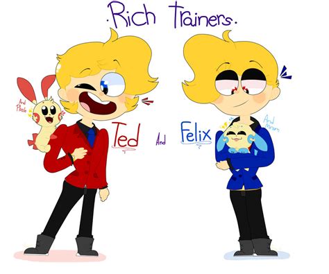 Rich Trainers Felix And Ted Pkmn X Kindergarten By