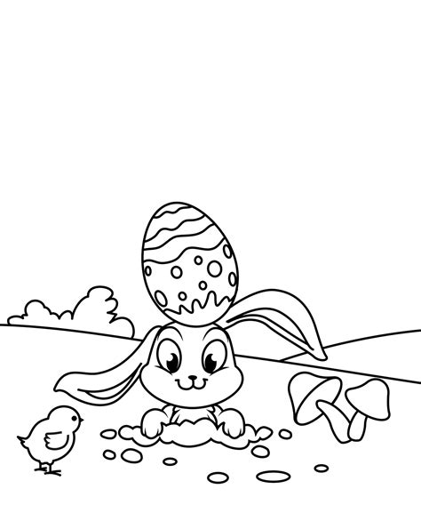Click each photo below to blow them. 20 Free Easter Chick Coloring Pages Printable