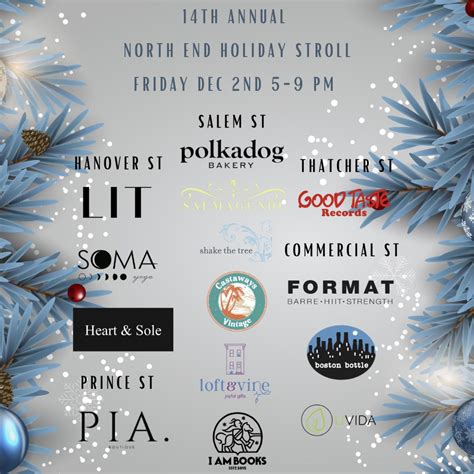 North End Holiday Stroll — Soma Yoga Center
