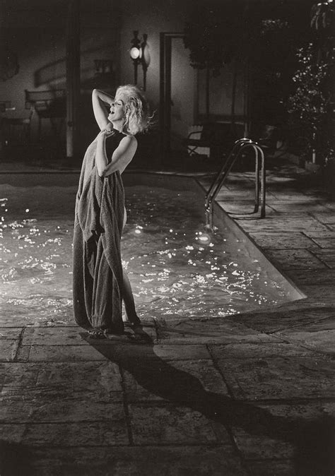 Marilyn Monroe In The Pool By Lawrence Schiller 1962 Marilyn Monroe