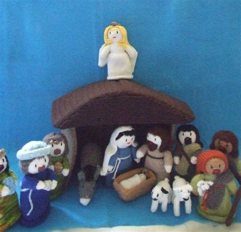 Knitted Nativity Scene Pdf Pattern