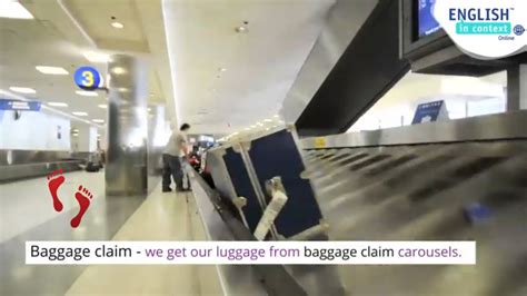 What Does Baggage Claim Mean Youtube