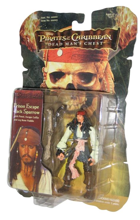Pirates Of The Caribbean Dead Man S Chest Prison Escape Jack Sparrow Zizzle Figure Walmart Com