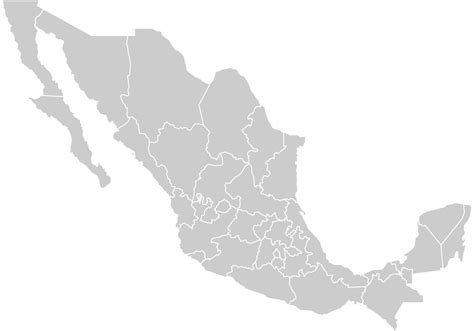 Mexico Map Eps