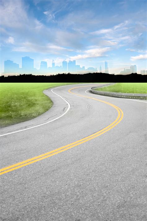 58 Empty Curved Road Free Stock Photos Stockfreeimages
