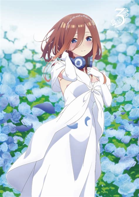 五等分の花嫁Blu ray第3巻のジャケットは三玖のドレス姿 Anime Recorder