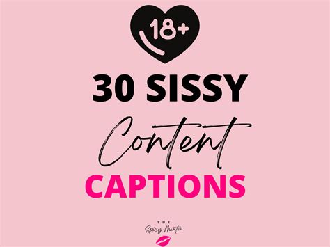 Sissy Onlyfans Captions 30 Adult Industry Sissy Captions Etsy Hong Kong