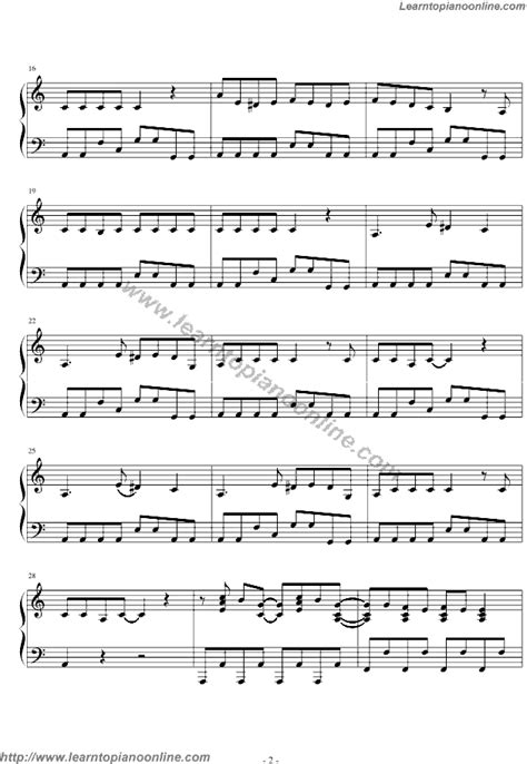 Notes are g#x2, g#x2( lower octave). Lady GaGa - Poker Face(2) Free Piano Sheet Music | Learn ...