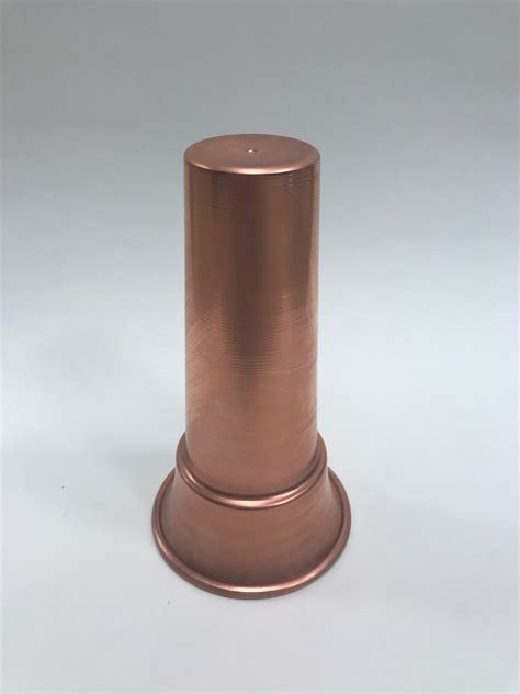 Custom 2 Copper Spinning Copper Vase Metal Craft Spinning And