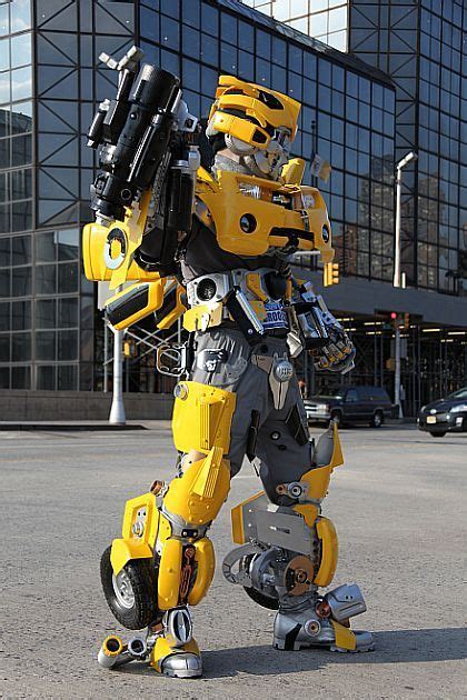 Transformer costumes that can transform, transformer costume diy, transformer costume made out of cardboard, transformer. Homemade Bumblebee Transformers Costume | My Disguises - We Love Costumes | Robot costumes ...