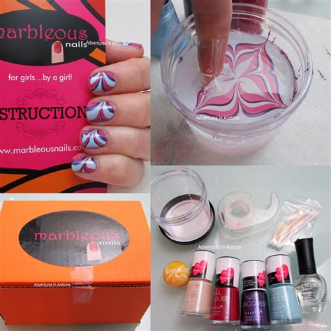 See more ideas about nail designs, acrylic nail designs, cute nails. Watermarble Wednesday: A Review of Marbleous Nails ...
