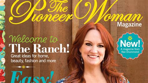 A part of hearst digital media the pioneer woman participates in various affiliate marketing programs, which means we may get paid commissions on editorially chosen products purchased through our links to retailer sites. First Issue of The Pioneer Woman Magazine Goes Back to Press