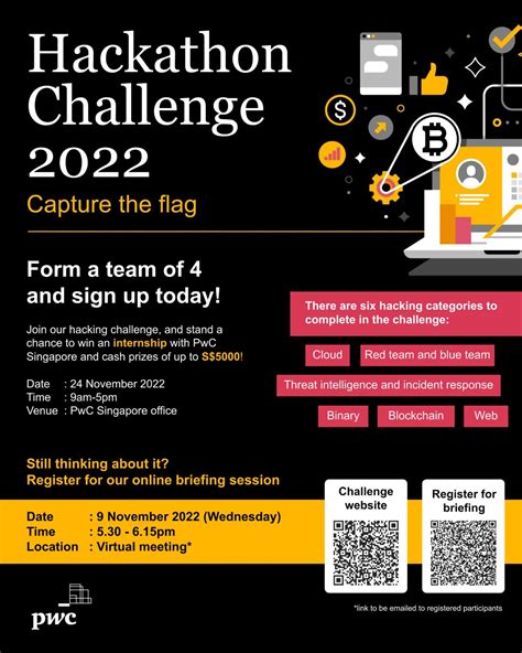 Briefing Session For Hackathon Challenge 2022 Capture The Flag Nus