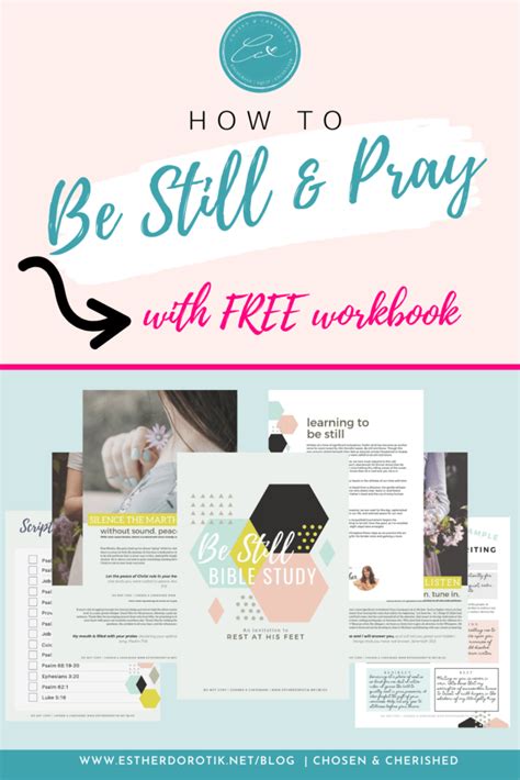 For the pdf format, there are four series of topical bible studies. Free Bible Study Workbook on How to Be Still and Pray | 8 ...