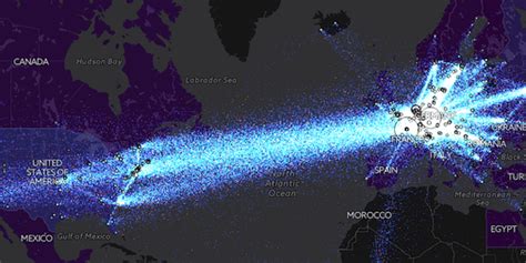 Map Shows Traffic On Anonymous Network Tor Business Insider