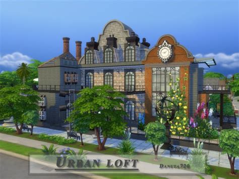 The Sims Resource Urban Loft By Danuta720 • Sims 4 Downloads